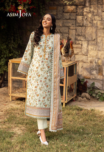 Asim Jofa | Prints Drop 2 |AJUBJ-52 - House Of Hania