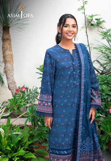 Asim Jofa | Prints Drop 2 | AJUUB-37 - House Of Hania