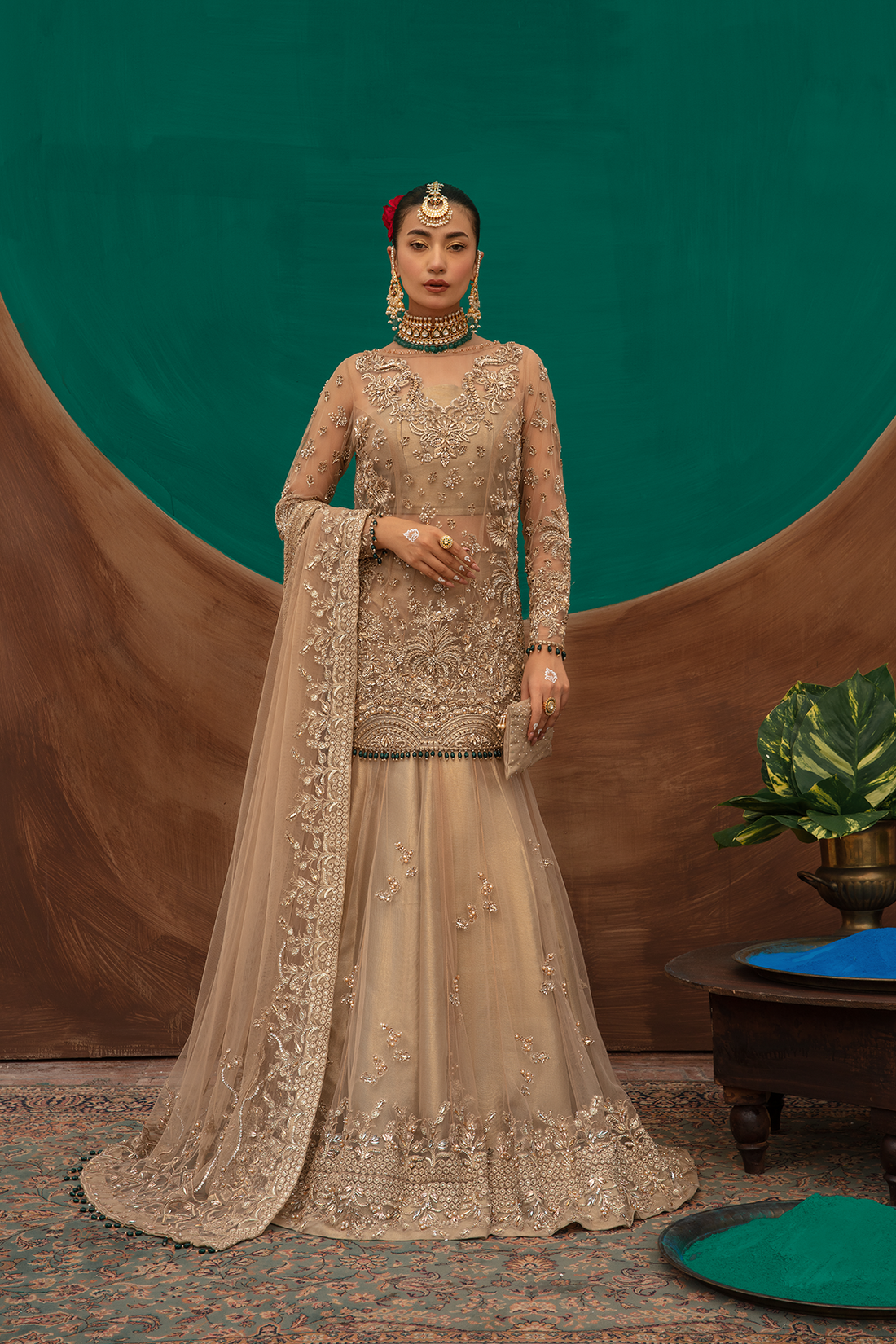 Ayesha and Usman | Arzoo Bridals | MEHRMA - House Of Hania