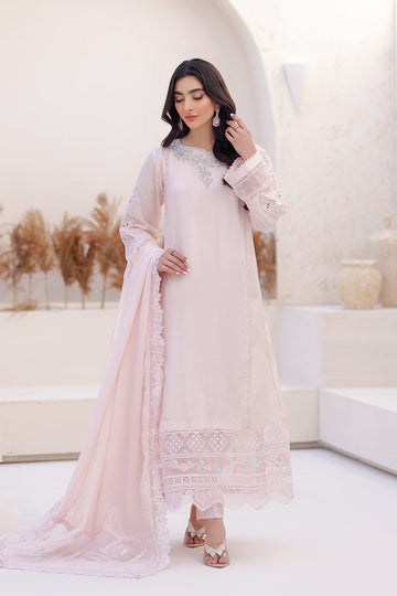 Azure | Ensembles Embroidered Formals | Morganite Magic - House Of Hania