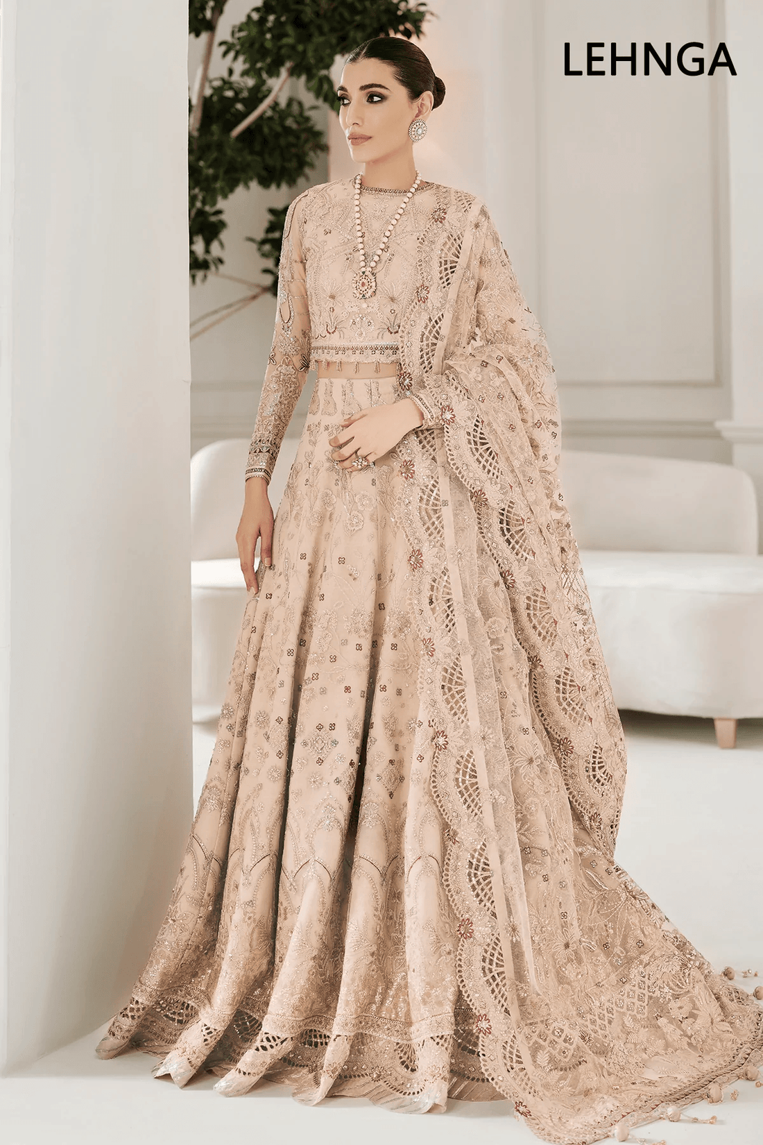 BAROQUE Chantelle CH10-D01 – Wedding Collection - House Of Hania