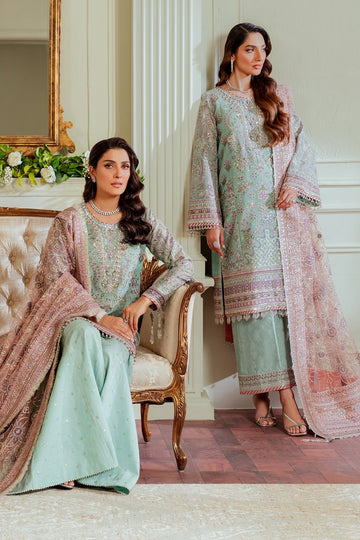 BAROQUE__EMBROIDERED NET CH13-08 STITCHED - House Of Hania