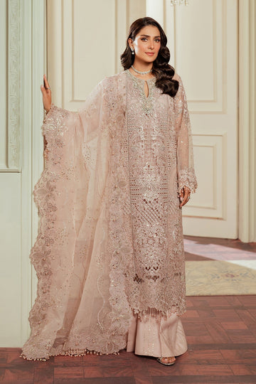 BAROQUE__EMBROIDERED ORGANZA CH13-04 STITCHED - House Of Hania