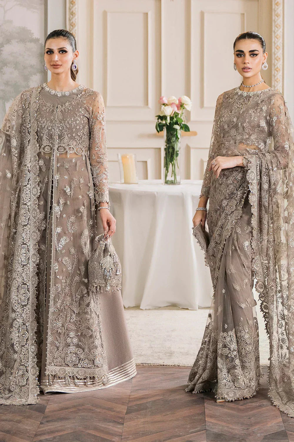 Baroque | Chantelle Embroidered Collection | CH12-06 - House Of Hania