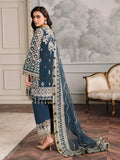 Baroque Chantelle Embroidered Luxury Chiffon 3Pc Suit EC-01 - House Of Hania