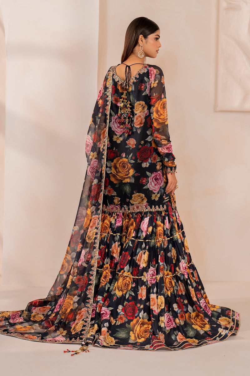 Baroque | Formal Collection | CHIFFON UF-707 - House Of Hania