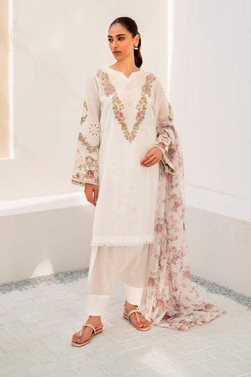 Baroque | Luxury Pret 24 | LAWN UF-665 - House Of Hania