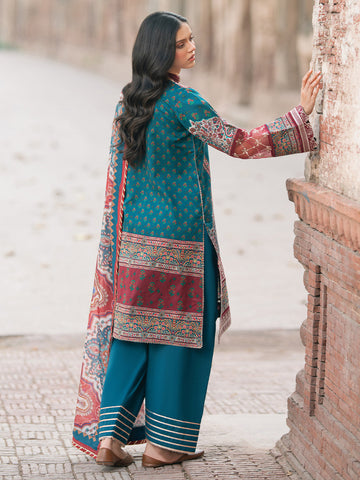 Bin Ilyas | Naqsh Naaz Luxury Lawn 25 | 2083 - B - House Of Hania