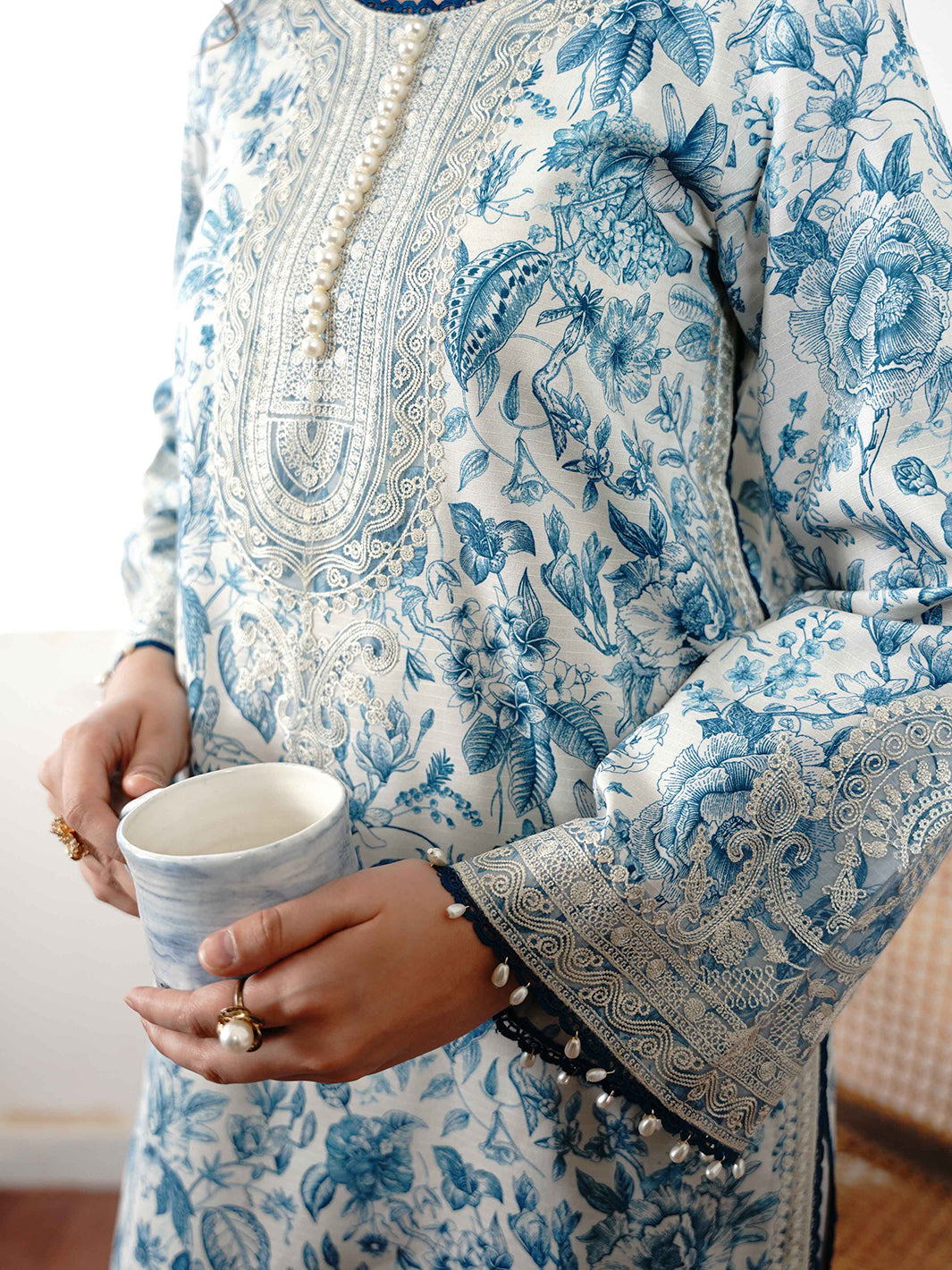 Bin Ilyas | Noura Viscose 24 | 74-A - House Of Hania