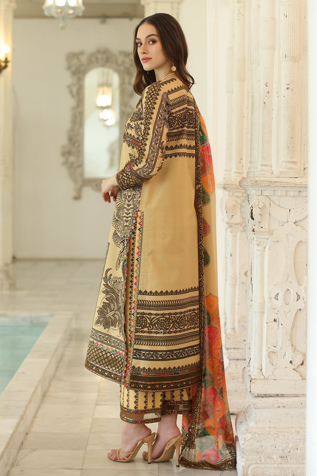 Charizma | Aniq Lawn Collection | AN5-04 - House Of Hania