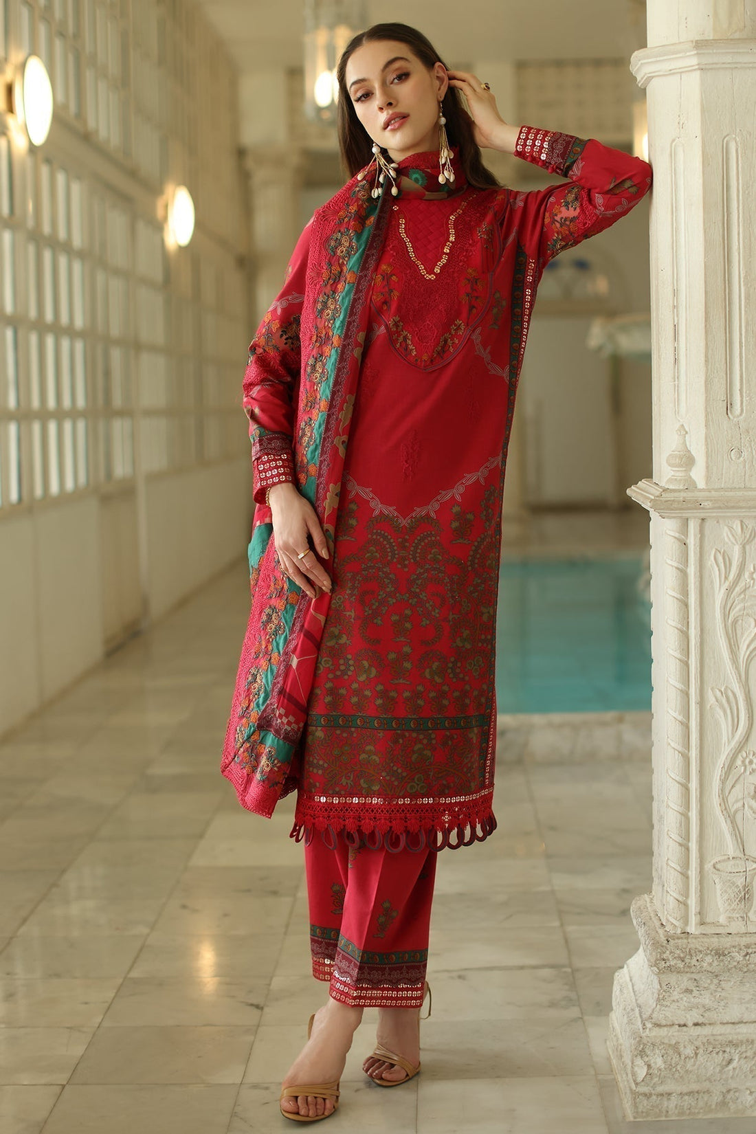 Charizma | Aniq Lawn Collection | AN5-05 - House Of Hania