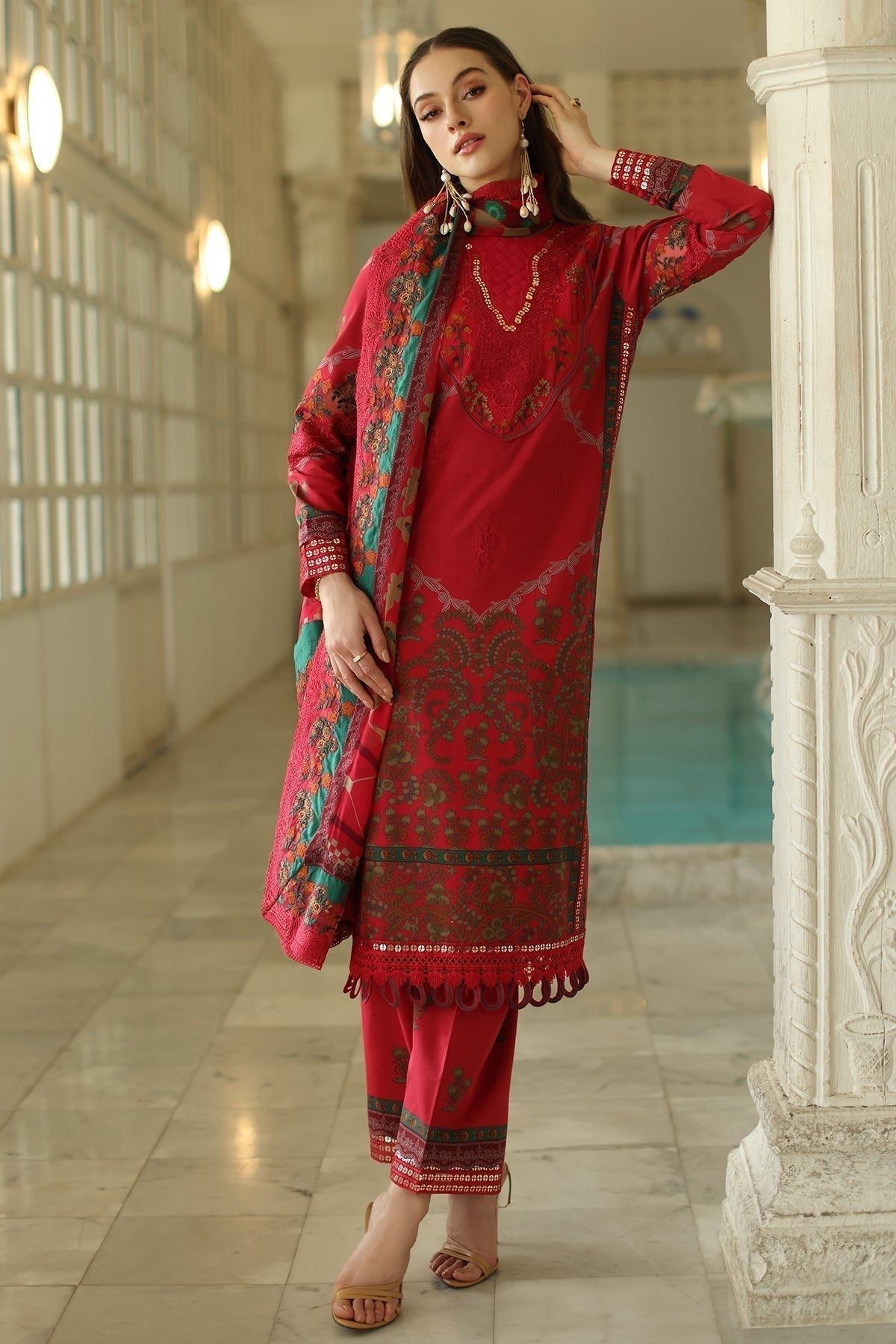 Charizma | Aniq Lawn Collection | AN5-05 - House Of Hania
