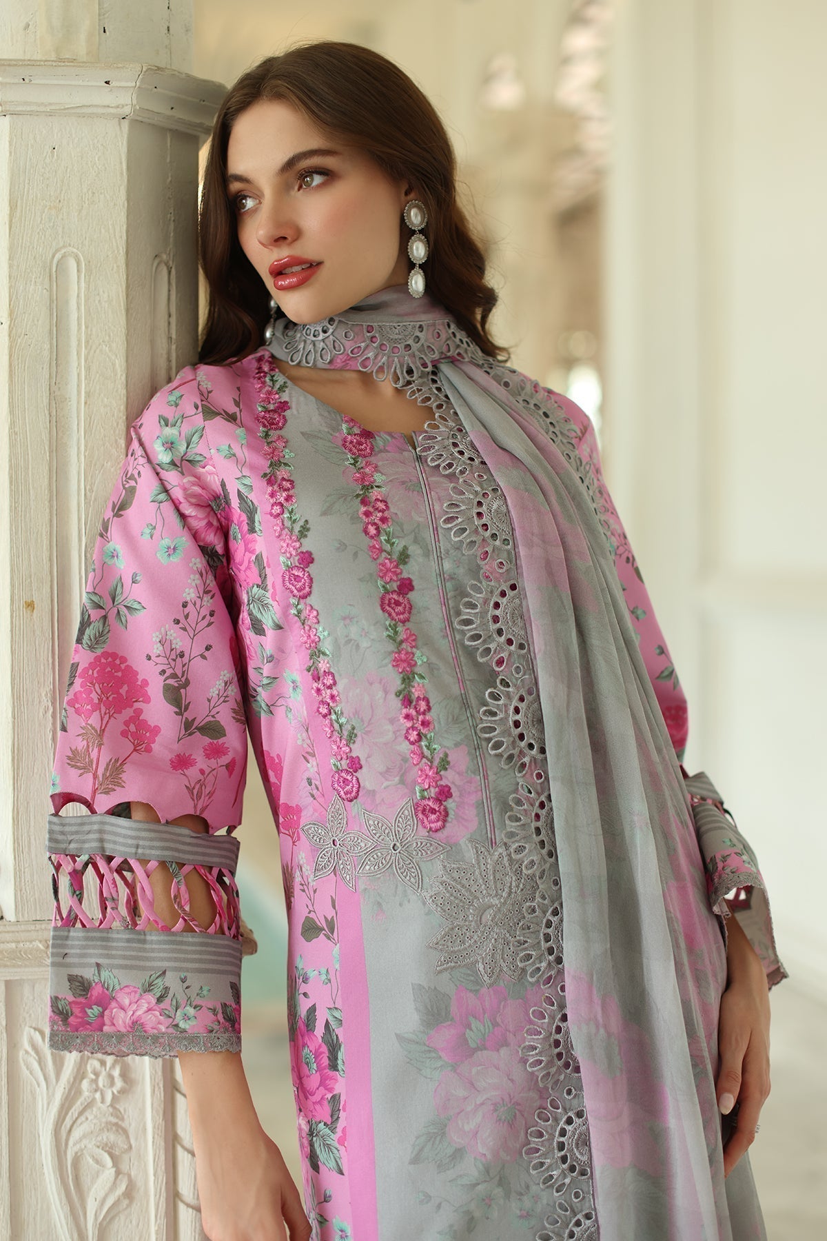 Charizma | Aniq Lawn Collection | AN5-06 - House Of Hania
