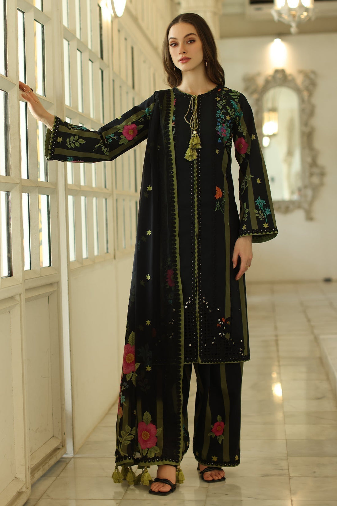 Charizma | Aniq Lawn Collection | AN5-07 - House Of Hania