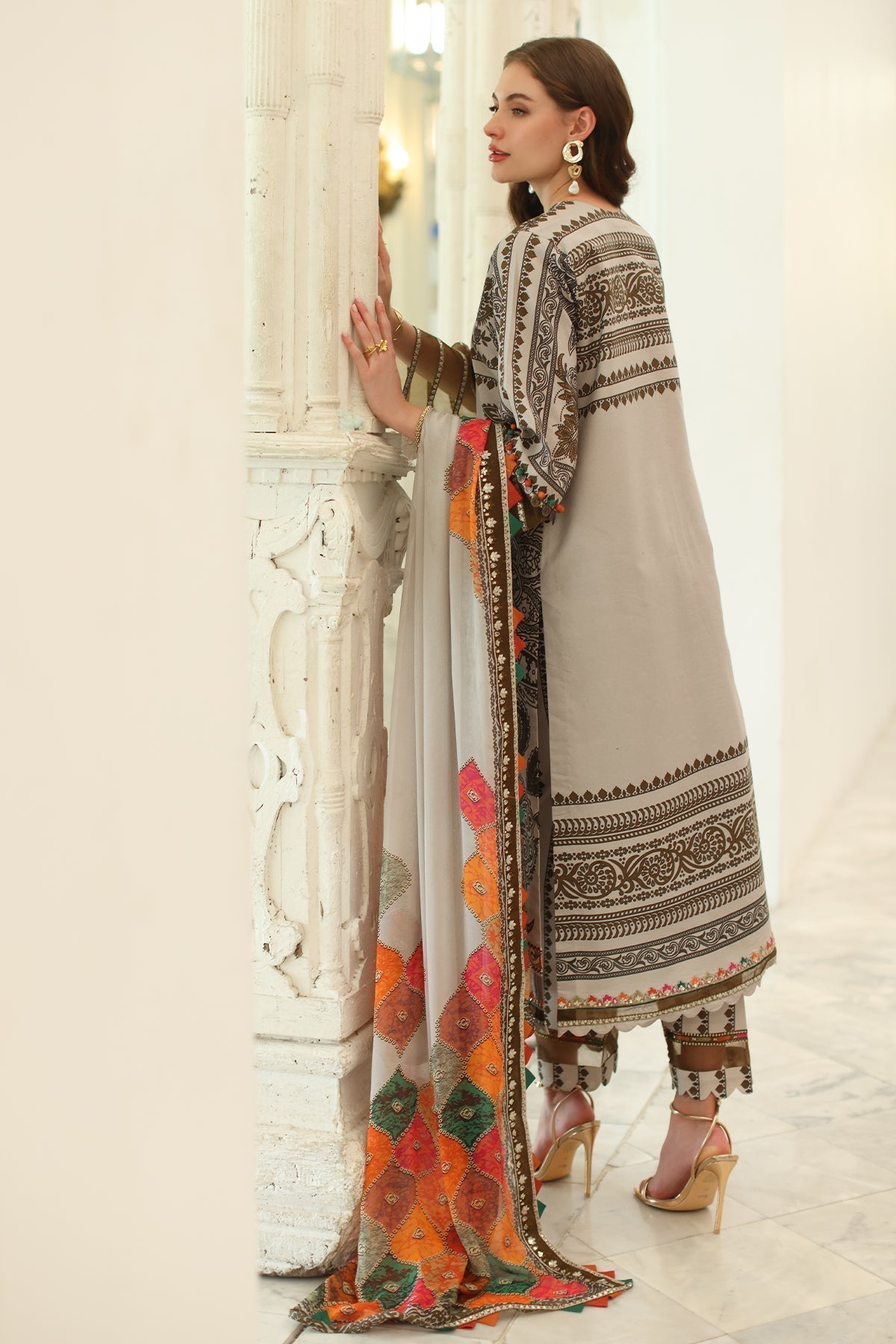 Charizma | Aniq Lawn Collection | AN5-08 - House Of Hania