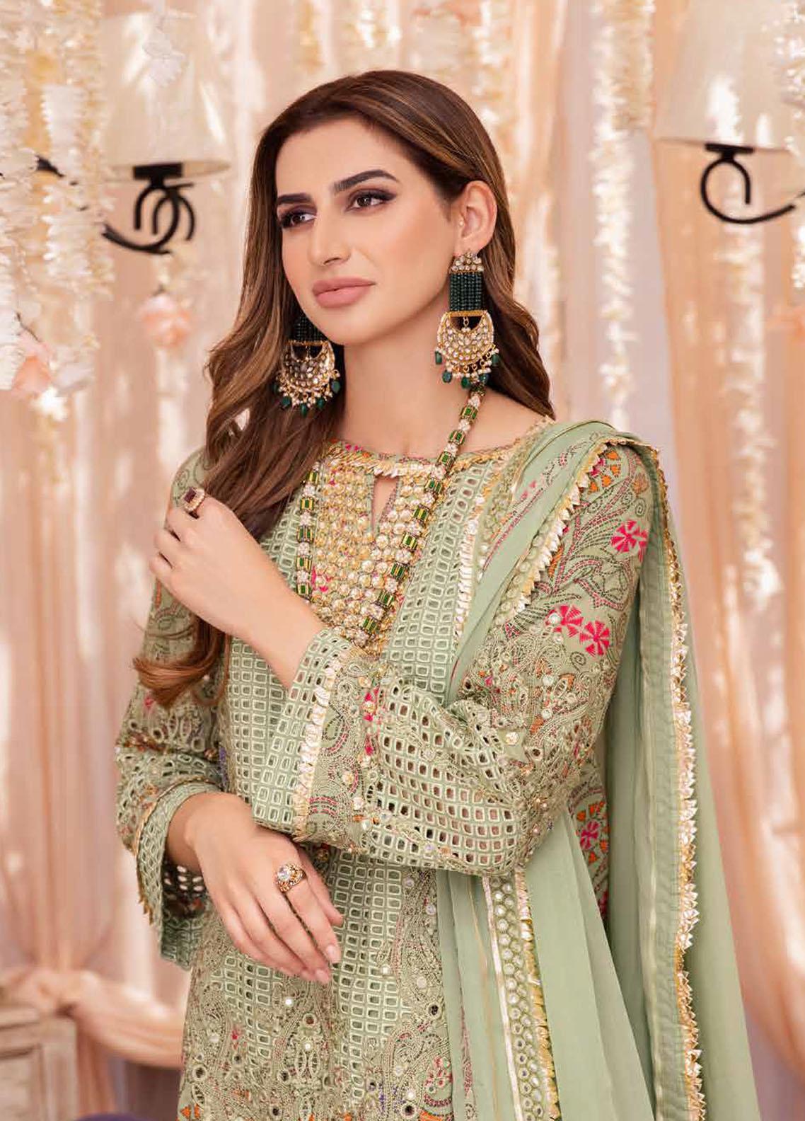 Charizma | Luxury Embroidered Eid Collection | ED23-06 - House Of Hania