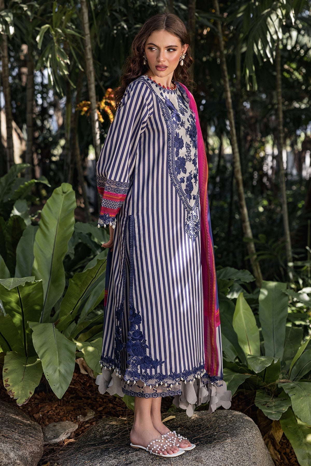 Charizma | Naranji Lawn | CN5-06 - House Of Hania