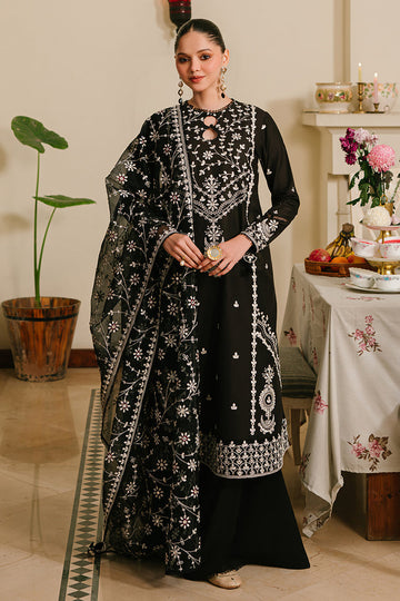 Cross Stitch | Eid Lawn 24 | NOIR ORNATE - House Of Hania