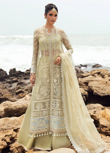 Dastangoi by Afrozeh Wedding Formal 3Pc Suit AWE-09 Leela - House Of Hania