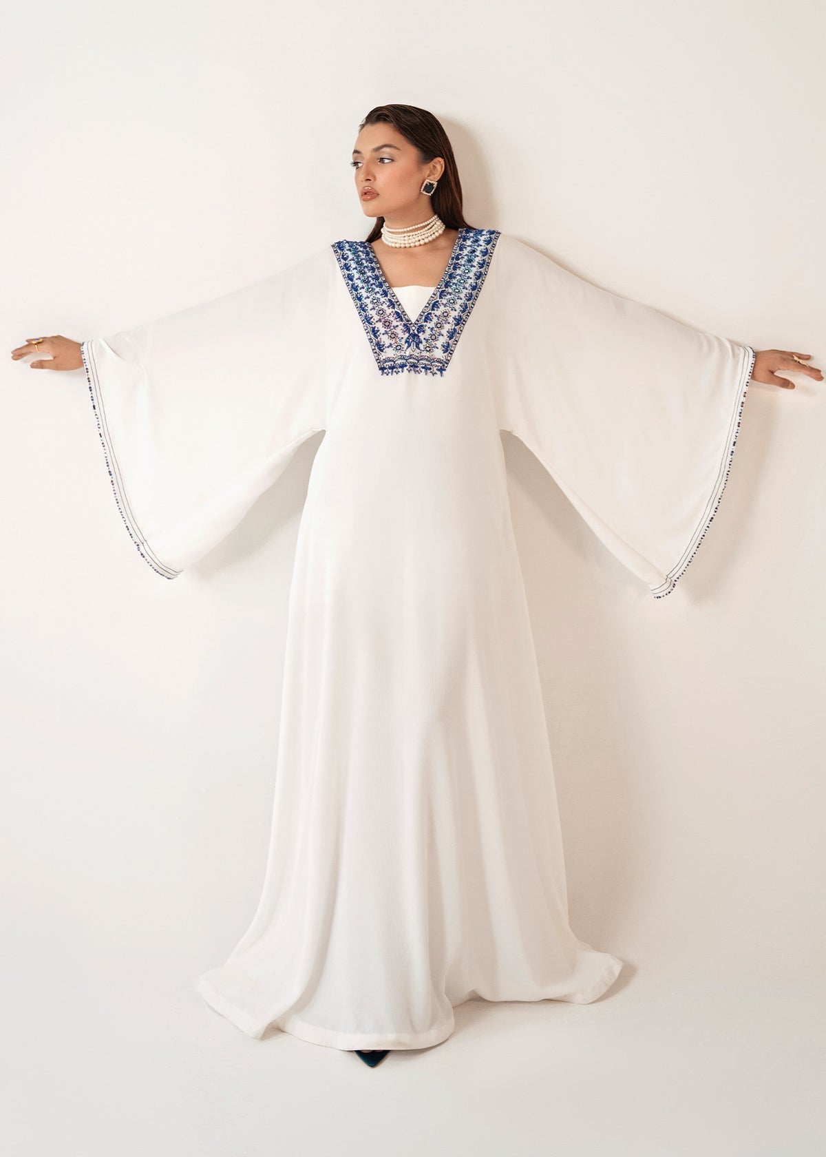 Dastoor | Euphoria Luxury Pret 24 | Marshmallow - House Of Hania