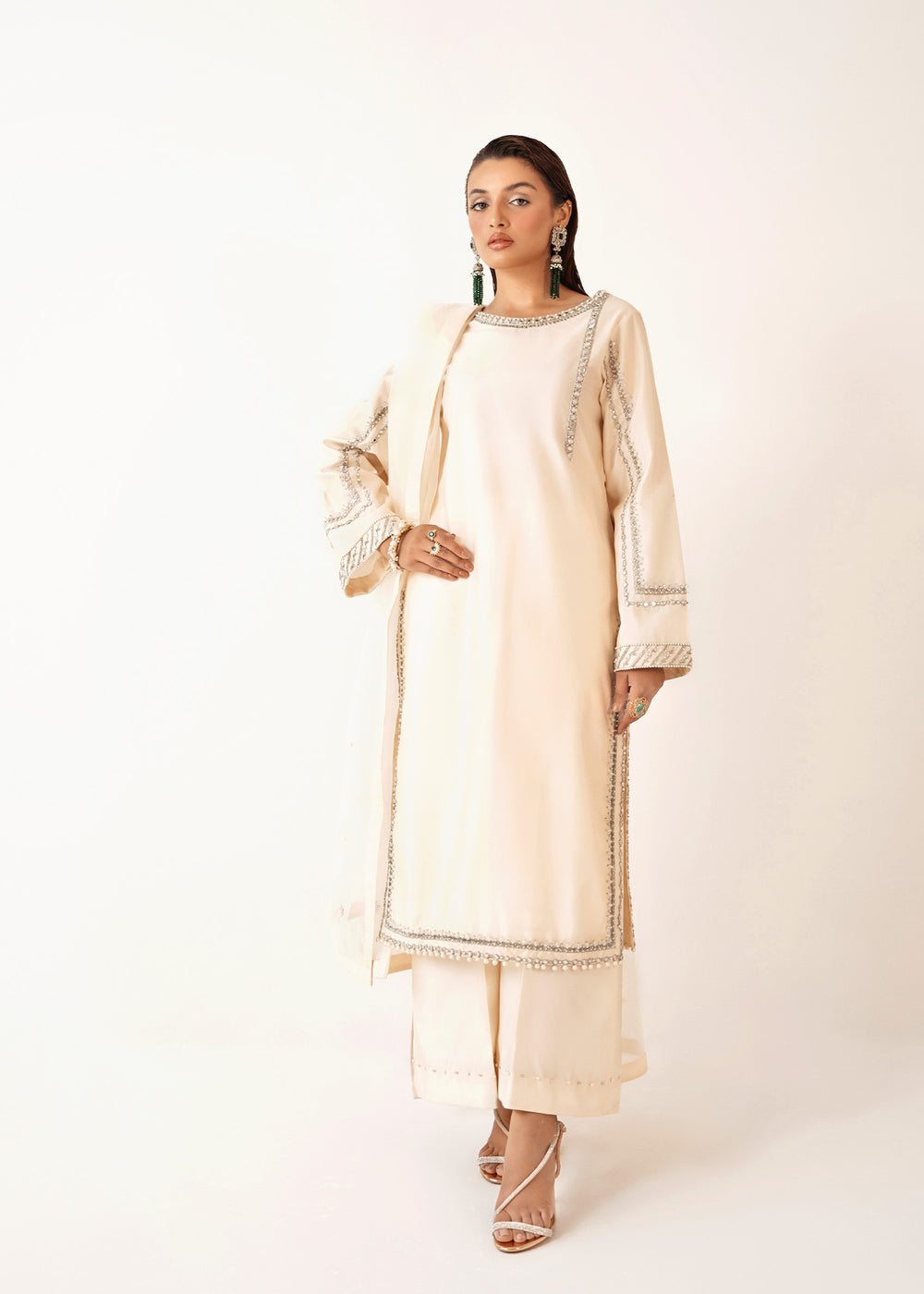 Dastoor | Euphoria Luxury Pret 24 | Pearl - House Of Hania