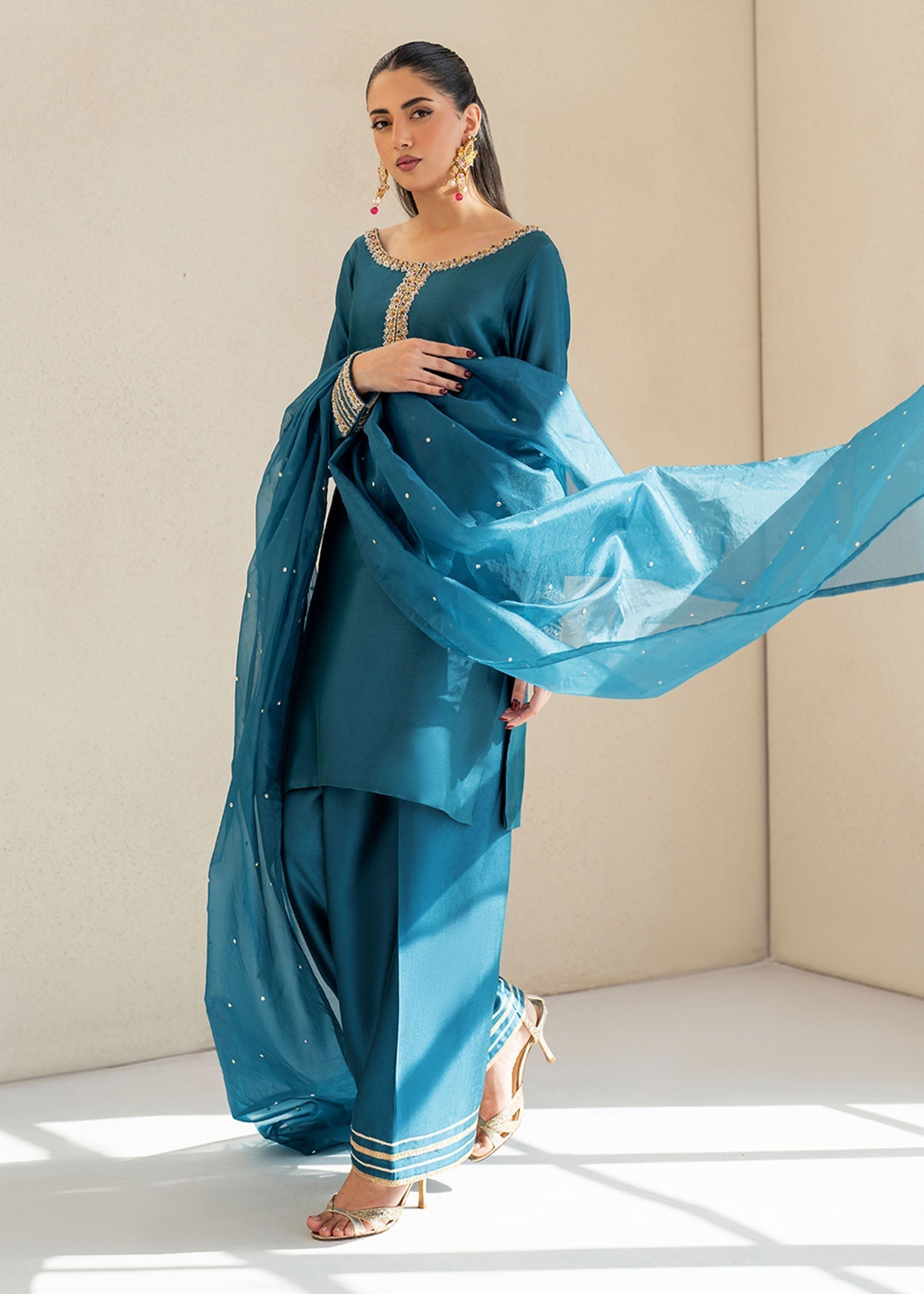 Dastoor | Maahi Luxury Pret 25 | ELISA - House Of Hania