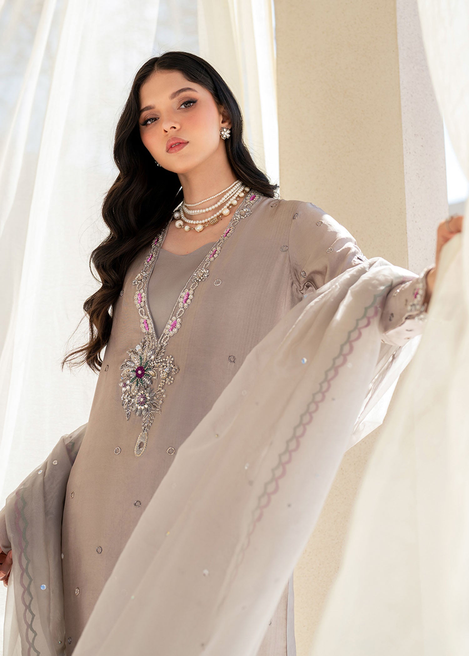 Dastoor | Maahi Luxury Pret 25 | Eris - House Of Hania