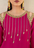 Dastoor | Maahi Luxury Pret 25 | Fuchsia Rose - House Of Hania