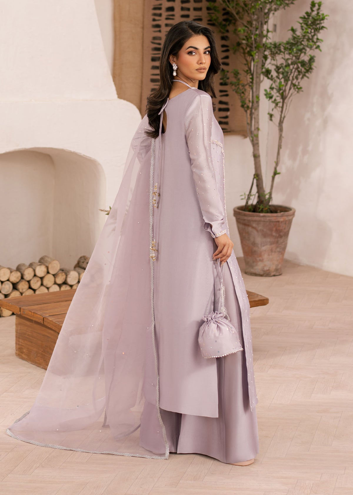 Dastoor | Rania Luxury Pret 25 | Aster - House Of Hania