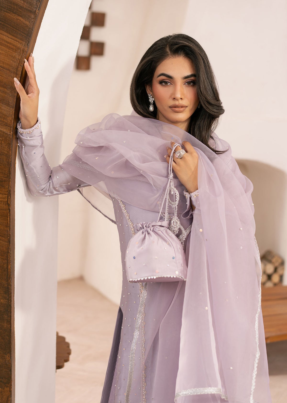 Dastoor | Rania Luxury Pret 25 | Aster - House Of Hania