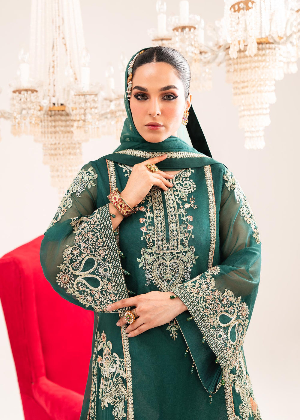 Dastoor | Sajni Luxury Eid Collection 24 | Mehrmaa - House Of Hania