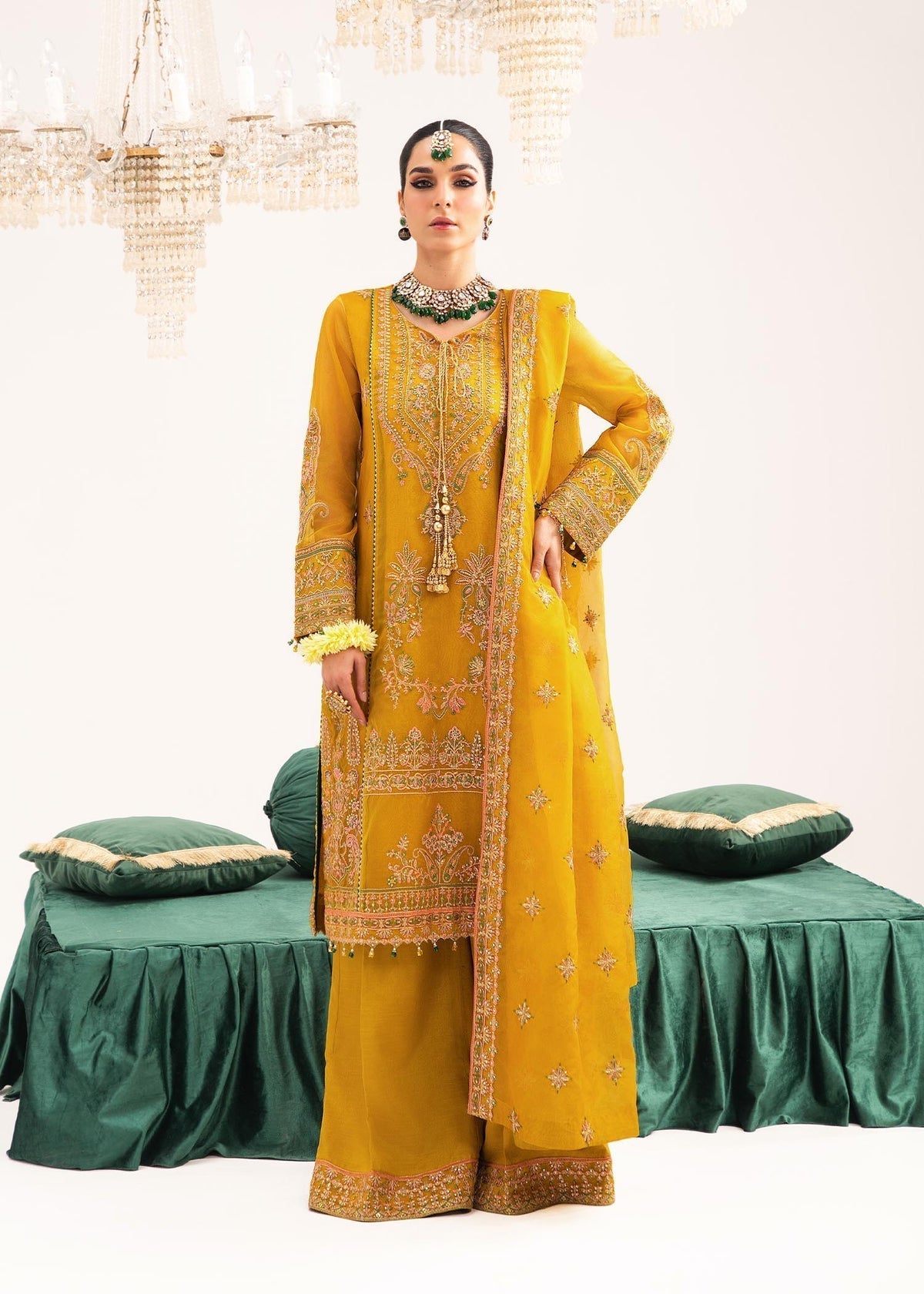 Dastoor | Sajni Luxury Eid Collection 24 | Parigul - House Of Hania