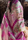 ELAF Signature Embroidered Lawn 3Pc Suit ESL-04B ENCHANTMENT - House Of Hania