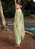 ELAF Signature Embroidered Lawn 3Pc Suit ESL-06B MAJESTIC NOVA - House Of Hania