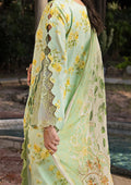 ELAF Signature Embroidered Lawn 3Pc Suit ESL-06B MAJESTIC NOVA - House Of Hania