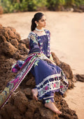 ELAF Signature Embroidered Lawn 3Pc Suit ESL-08A SINCLAIR - House Of Hania