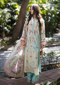 ELAF Signature Embroidered Lawn Unstitched 3Pc Suit ESL-02B PEARLY ESSENCE - House Of Hania