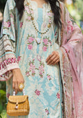 ELAF Signature Embroidered Lawn Unstitched 3Pc Suit ESL-02B PEARLY ESSENCE - House Of Hania