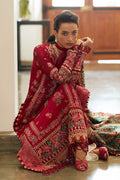 ELAN-AALIA (EL23-08 A)-LAWN COLLECTION'23 - House Of Hania