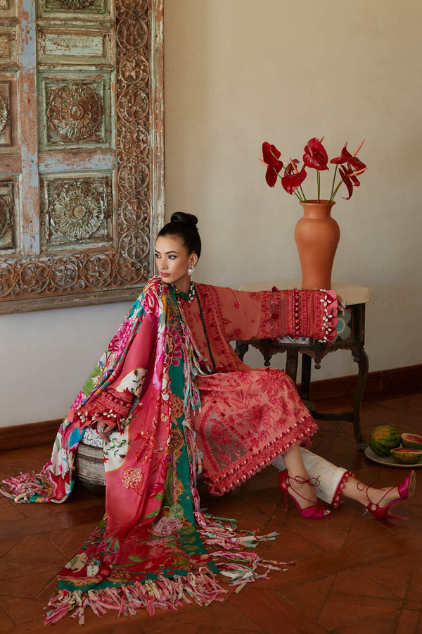ELAN-ARNA (EL23-05 B)-LAWN COLLECTION'23 - House Of Hania