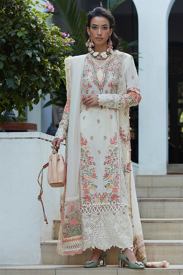ELAN-NYSA (EL23-02 B)-LAWN COLLECTION'23 - House Of Hania