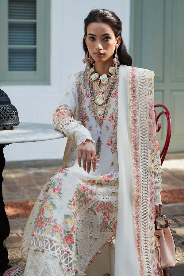 ELAN-NYSA (EL23-02 B)-LAWN COLLECTION'23 - House Of Hania