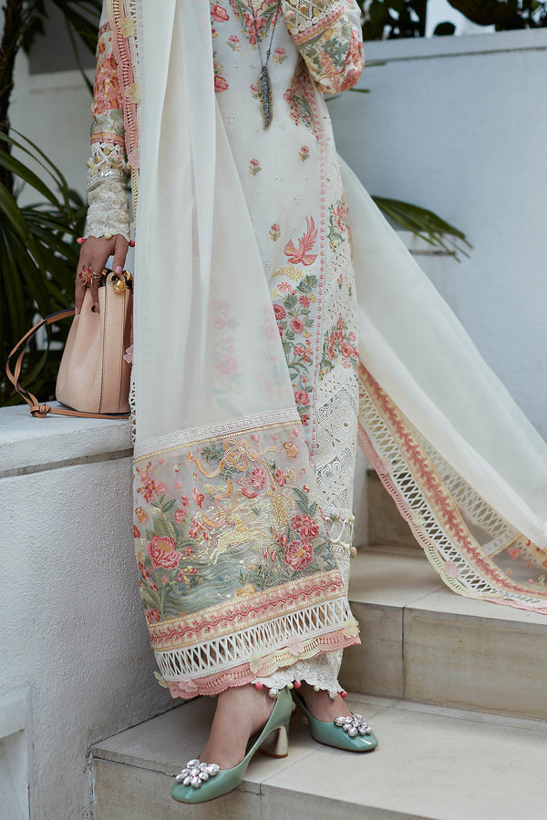 ELAN-NYSA (EL23-02 B)-LAWN COLLECTION'23 - House Of Hania