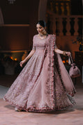 ELAN Wedding Festive Embroidered Organza 3Pc Suit EC2-23-03 - House Of Hania