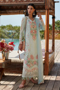 ELAN-ZIVA (EL23-03 A)-LAWN COLLECTION'23 - House Of Hania