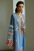 ELAN-ZIVA (EL23-03 B)-LAWN COLLECTION'23 - House Of Hania