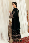 EMBROIDERED VELVET UF-249 - House Of Hania