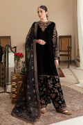 EMBROIDERED VELVET UF-253 - House Of Hania