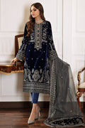 EMBROIDERED VELVET UF 41 - House Of Hania