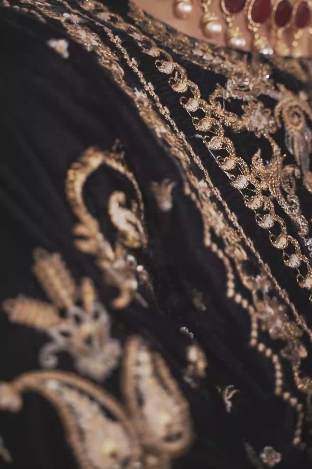 EMBROIDERED VELVET UF-42 - House Of Hania